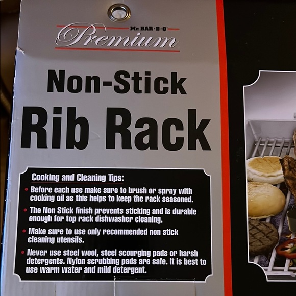 Non-Stick Rib Rack - Black by - Picture 9 of 11